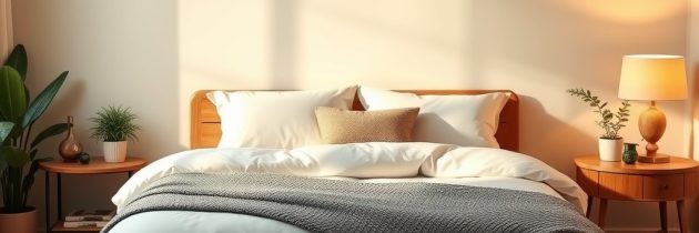 Klimat w sypialni: jak stworzyć przytulną i relaksującą przestrzeń krok po kroku