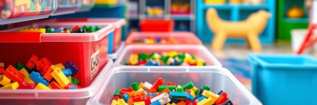 Jak zorganizować przechowywanie klocków LEGO, by utrzymać porządek i wygodę zabawy w pokoju dziecka