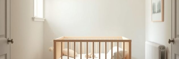 Sypialnia z łóżeczkiem niemowlaka: jak ustawić i zorganizować przestrzeń dla komfortu i bezpieczeństwa rodziny
