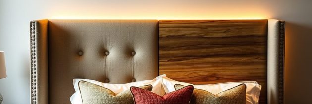 Zagłówek tapicerowany czy drewniany – jak wybrać oparcie do sypialni pod kątem komfortu i stylu