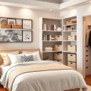 Przechowywanie w sypialni: praktyczne systemy i pomysły na porządek w każdej przestrzeni