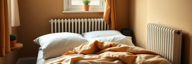 Łóżko przy grzejniku – jak ustawić, by uniknąć przesuszenia i zadbać o komfort snu