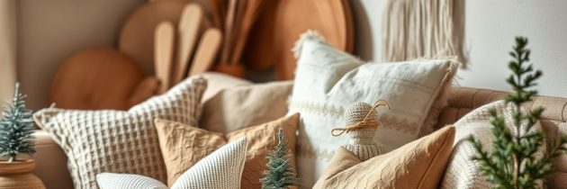 Zimowa paleta dodatków do wnętrza: jak łączyć kolory i materiały dla przytulnej atmosfery