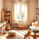 Jak urządzić pokój dziecka metodą Montessori, by wspierał samodzielność i rozwój przez lata