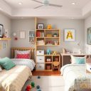 Pokój rodzeństwa: jak funkcjonalnie podzielić przestrzeń i stworzyć komfortowe strefy dla każdego dziecka