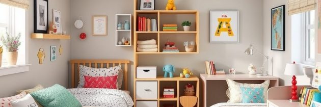 Pokój rodzeństwa: jak funkcjonalnie podzielić przestrzeń i stworzyć komfortowe strefy dla każdego dziecka