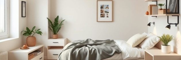 Mała sypialnia i przechowywanie: praktyczne triki na funkcjonalną i trwałą aranżację przestrzeni