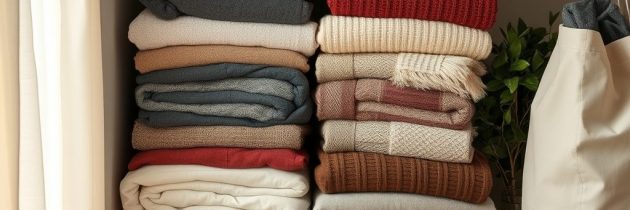 Jak przechowywać zimowe tekstylia po sezonie, by uniknąć pleśni, moli i deformacji materiałów