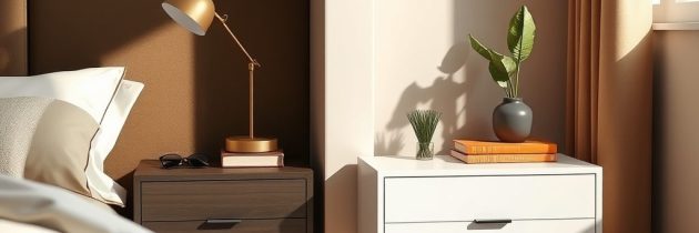 Szafki nocne z szufladą czy bez – jak wybrać między funkcjonalnością a estetyką w sypialni