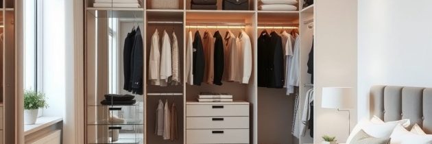 Sypialnia z garderobą: jak zaprojektować funkcjonalną i estetyczną przestrzeń bez nadmiaru kosztów