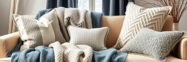 Tekstylia zimowe do domu: jak łączyć ciepło, styl i funkcjonalność w aranżacji wnętrz