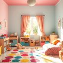 Jak wybrać kolory do pokoju przedszkolaka, by wspierały rozwój i ułatwiały codzienną aranżację