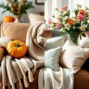 Sezonowa zmiana klimatu wnętrza mieszkania: jak dopasować kolory, tekstury i dekoracje do pór roku dla komfortu i świeżości