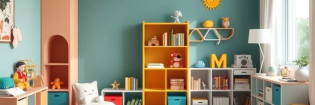 Parawan, regał czy dywan – jak funkcjonalnie podzielić pokój dziecka na strefy i zadbać o komfort na lata