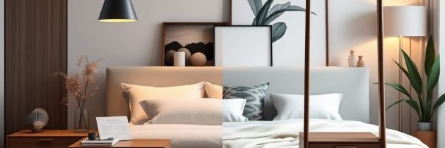 Szafki nocne wiszące czy stojące: jak dobrać funkcjonalność i styl do sypialni?