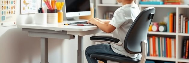 Jak dobrać wysokość biurka dla dziecka, by zapewnić wygodę i zdrową postawę na lata