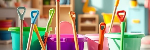 Lista kategorii zabawek do sprzątania dla dzieci: jak wybrać funkcjonalne i edukacyjne zestawy wspierające samodzielność i porządek w pokoju