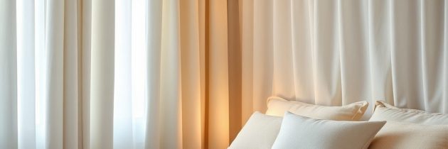 Wyciszenie sypialni tekstyliami: jak wybrać materiały, które skutecznie tłumią hałas i poprawiają komfort snu