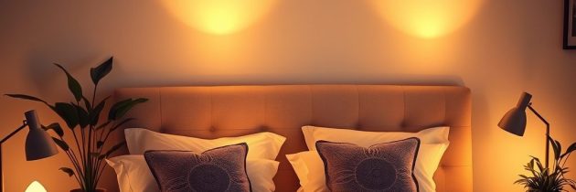 Sypialnia oświetlenie nastrojowe: jak wybrać i ustawić światło dla przytulnej atmosfery i komfortu