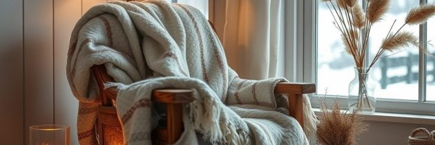 Naturalne dodatki zimowe do domu: jak wybrać materiały i stworzyć przytulną atmosferę