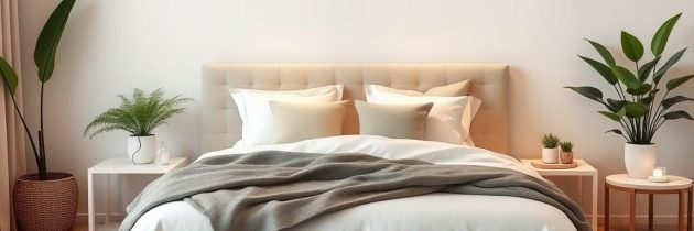 Jak ustawić łóżko w sypialni, by zapewnić komfort snu i harmonię przestrzeni zgodnie z feng shui