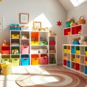 Przechowywanie zabawek w pokoju dziecka: praktyczne rozwiązania i sposoby na porządek oraz funkcjonalność przestrzeni