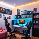 Pokój nastolatka z gaming setupem: jak połączyć wygodę, styl i funkcjonalność bez przepłacania