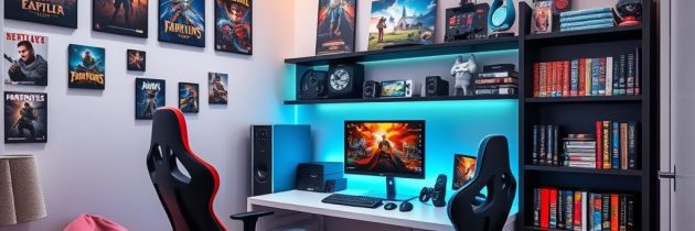 Pokój nastolatka z gaming setupem: jak połączyć wygodę, styl i funkcjonalność bez przepłacania