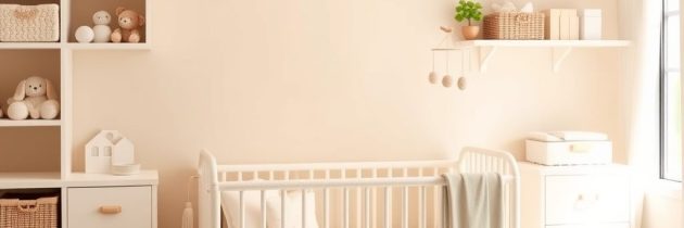 Pokój niemowlaka: jak zaprojektować funkcjonalną i bezpieczną przestrzeń dla maluszka i rodziców